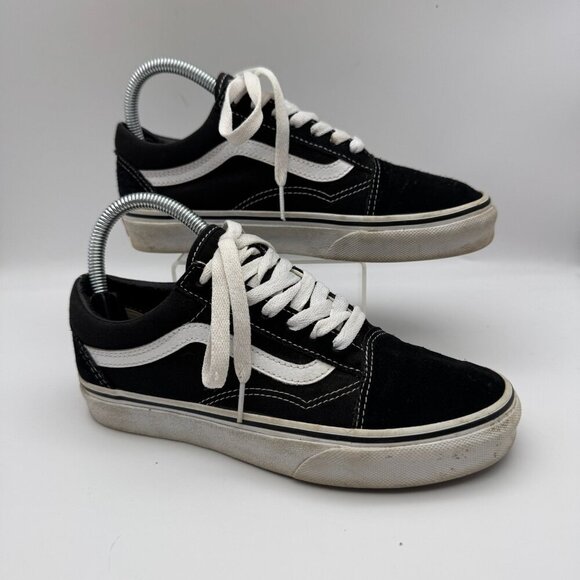 Vans Shoes - Vans Old Skool Sk8 Low Top Mens 5 Womens 6.5 Black Skate Shoes Classic